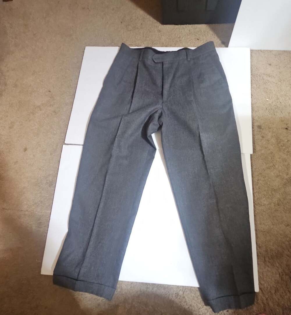 Worthington Womens Tapered High Rise Trouser, Color: Charcoal Gray - ,